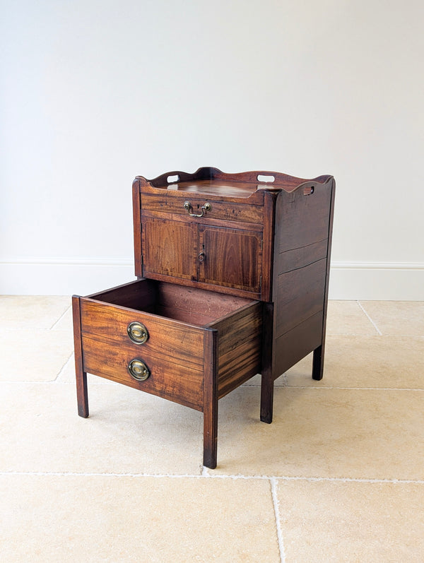Antique Georgian Mahogany Bedside Commode c.1800