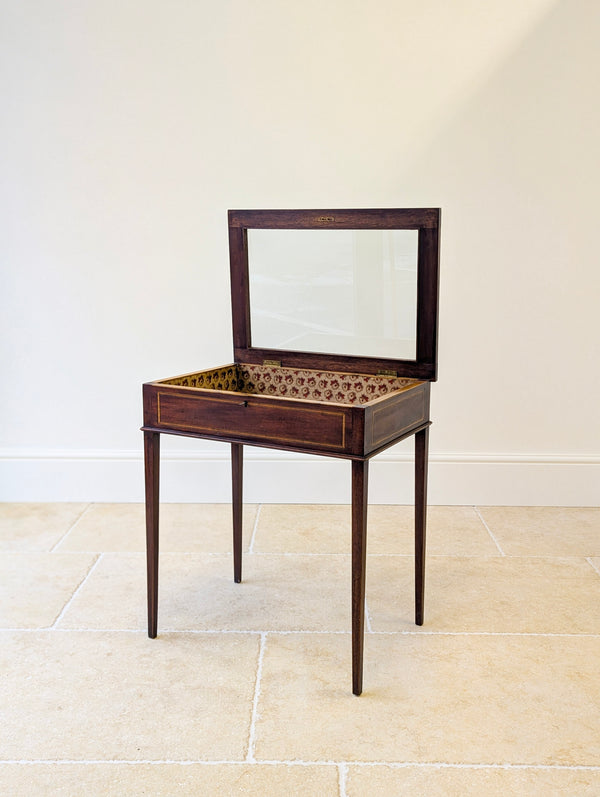 Antique Edwardian Mahogany Bijouterie Table c.1910
