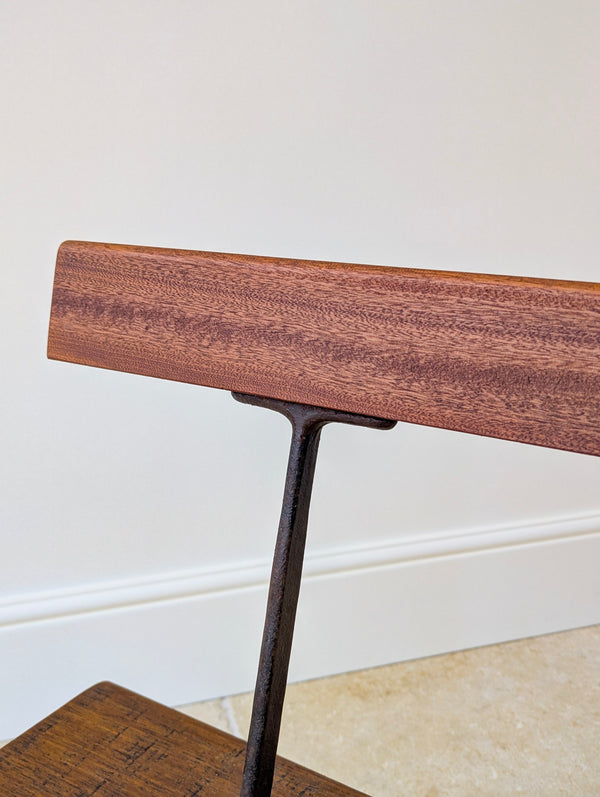 Antique Victorian Reversible Tram Bench by Fisher & Son c.1890