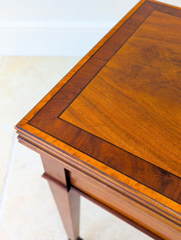 Antique Victorian Mahogany Card Table c.1890