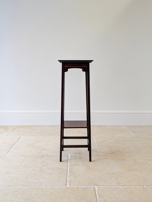 Antique Edwardian Mahogany Plant Stand c.1910