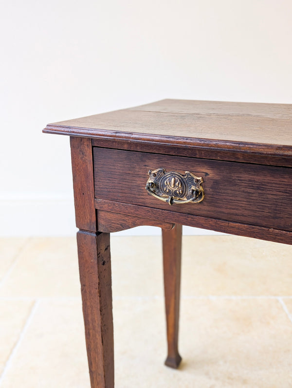 Antique Arts and Crafts Oak Side Table c.1900
