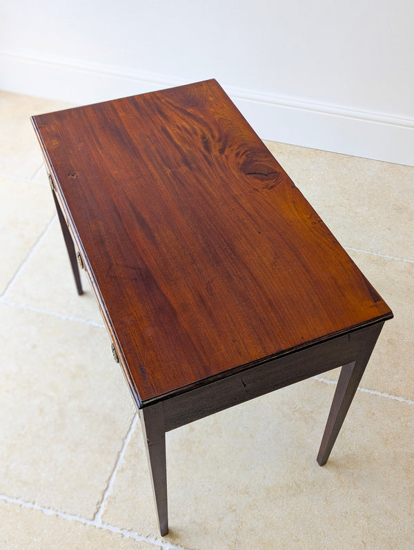 Antique Georgian Mahogany Side Table c.1800