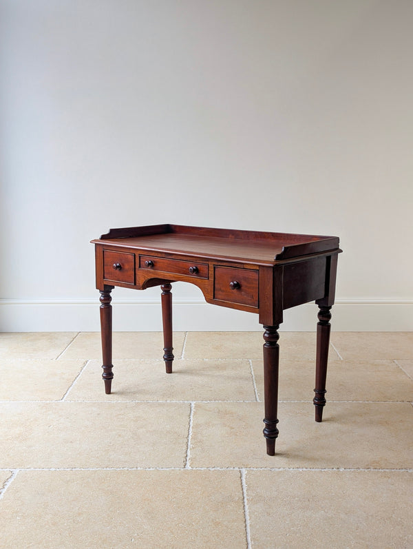 Antique Victorian Mahogany Writing Table c.1890