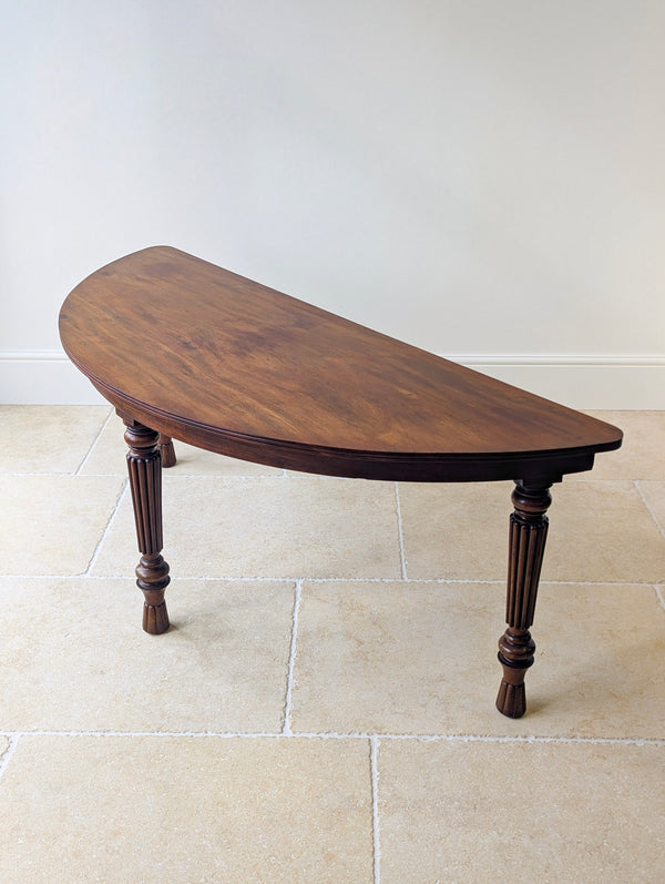 Antique Victorian Mahogany Console Table c.1870
