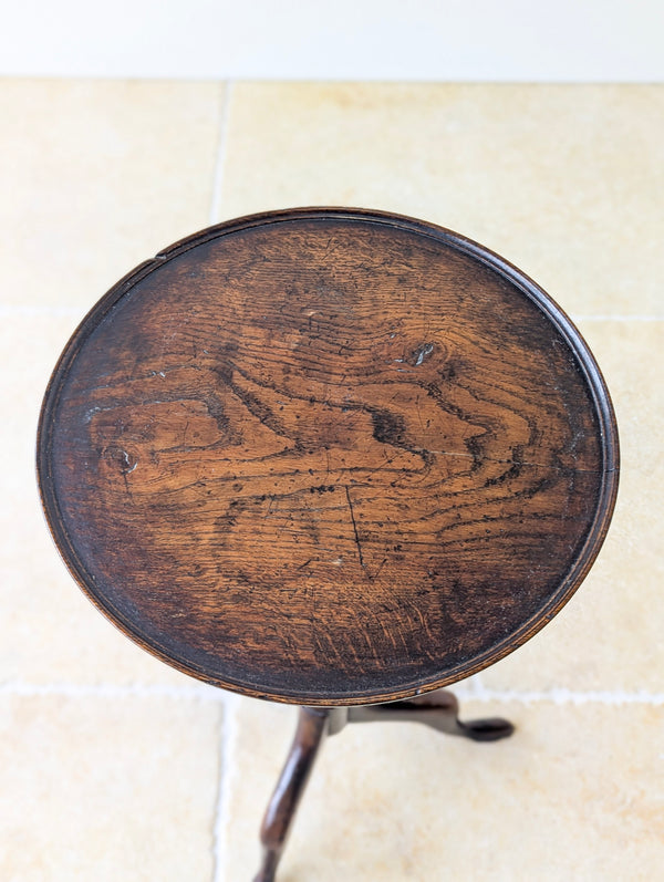 Antique Georgian Mahogany Tripod Wine Table c.1800