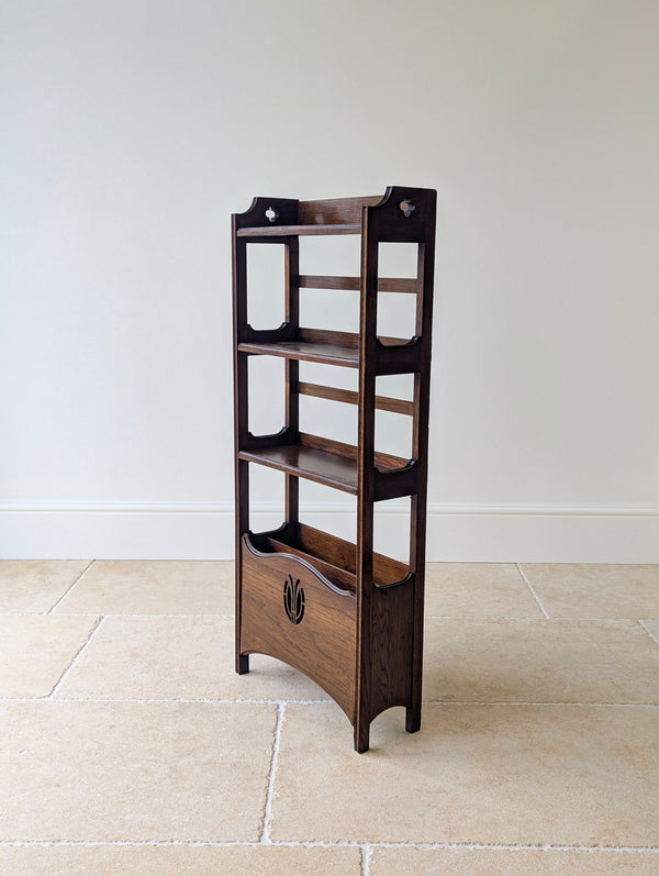 Antique Arts & Crafts Oak Bookcase c.1920