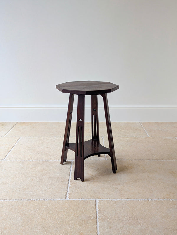 Antique Arts & Crafts Oak Occasional Table c.1900