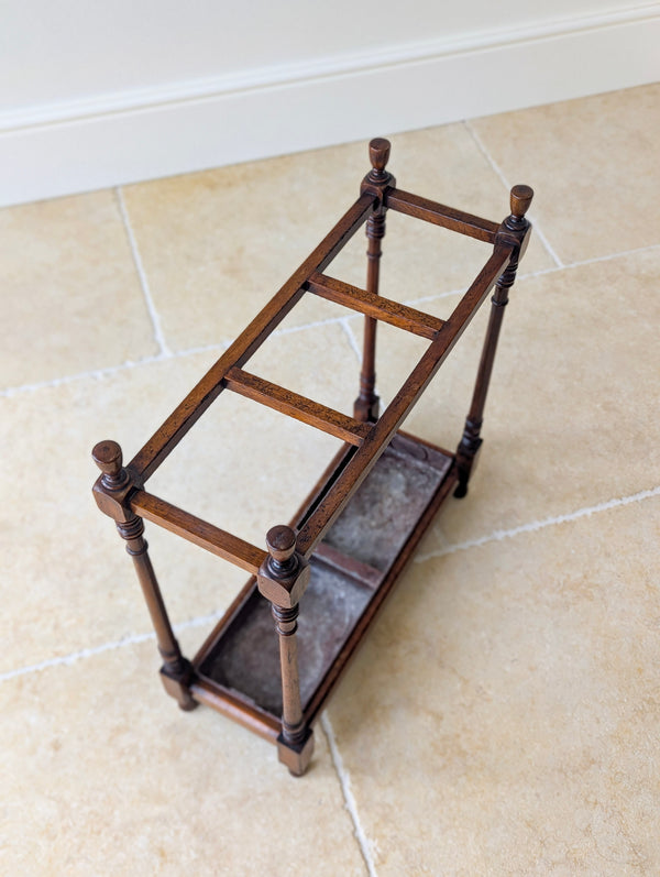Antique Victorian Mahogany Stick Stand c.1890