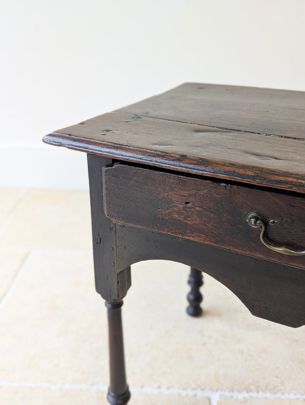 Antique Georgian Oak Lowboy c.1800
