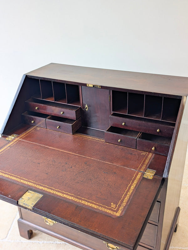 Antique George III Mahogany Bureau c.1770