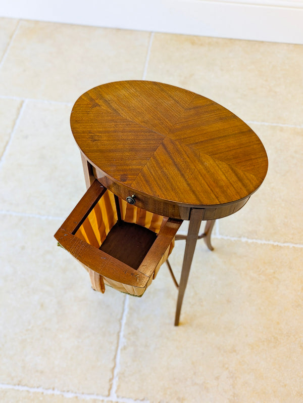 Antique Edwardian Mahogany Work Table c.1910