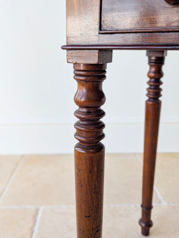 Antique William IV Mahogany Writing Table c.1830