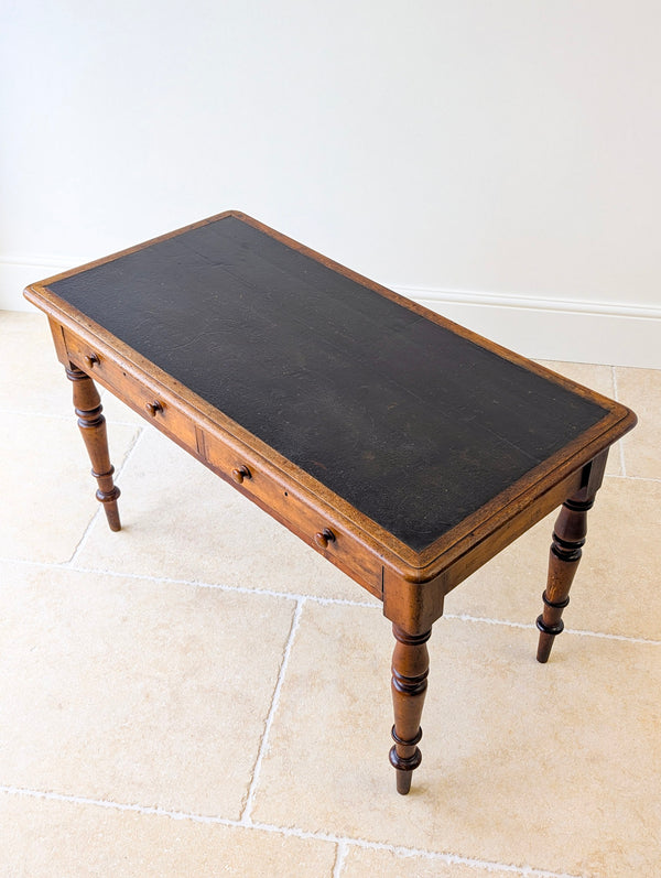 Antique Victorian Mahogany Writing Table c.1870