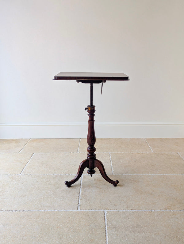 Antique William IV Rosewood Reading Stand & Occasional Table c.1830