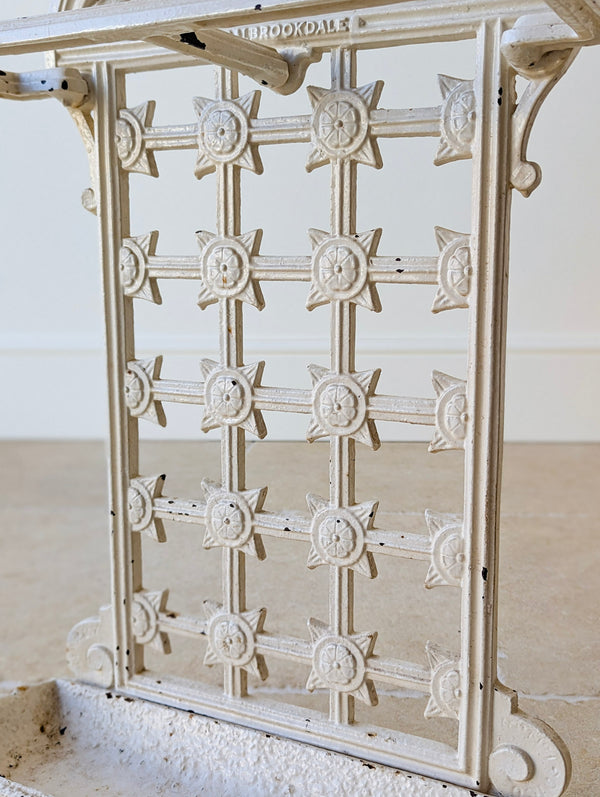 Antique Late Victorian Cast Iron Stick Stand by Coalbrookdale c.1890