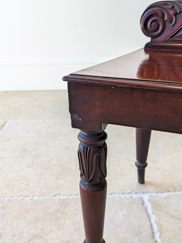 Antique William IV Mahogany Hall Chair c.1830