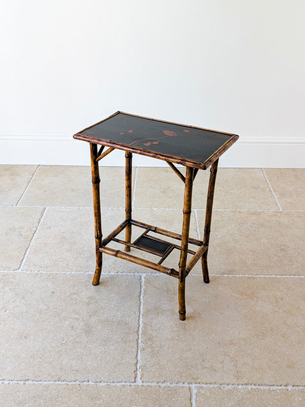 Antique Victorian Bamboo Occasional Table c.1890
