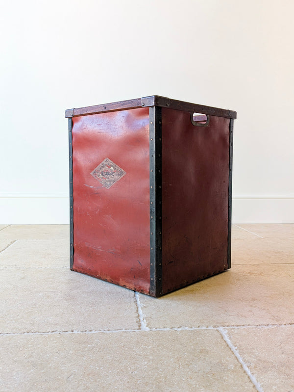 Antique Edwardian Industrial Mill Bin c.1910