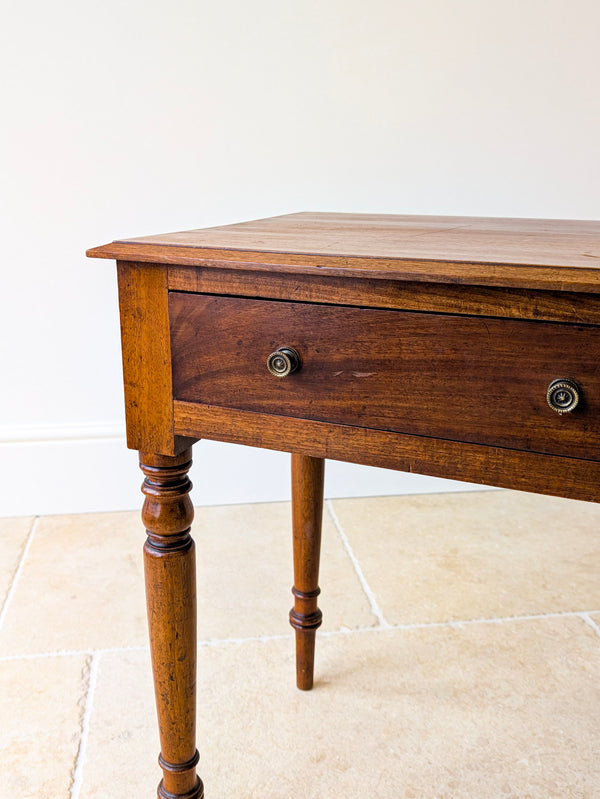 Antique Mid-Victorian Mahogany Writing Table c.1860