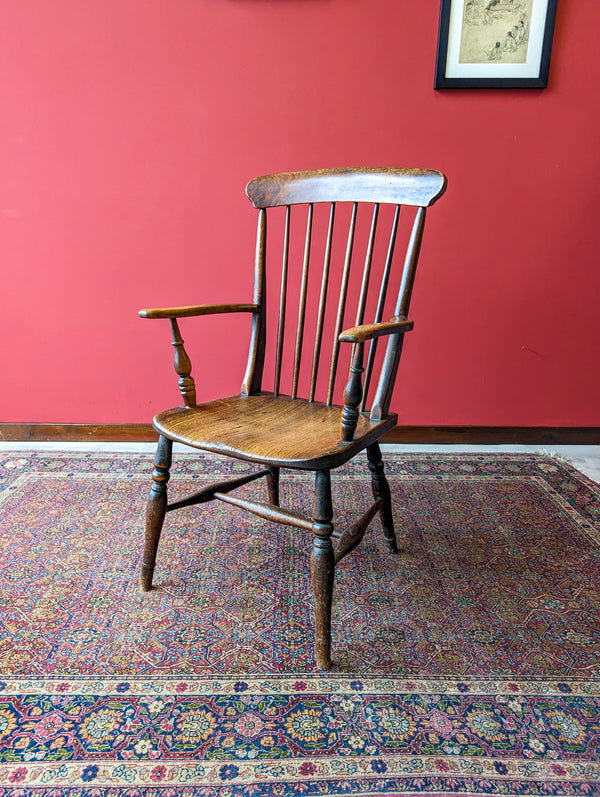 Antique 19th Century Welsh Elm Windsor Chair