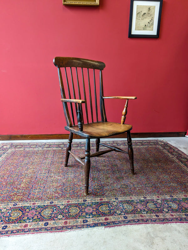 Antique 19th Century Welsh Elm Windsor Chair
