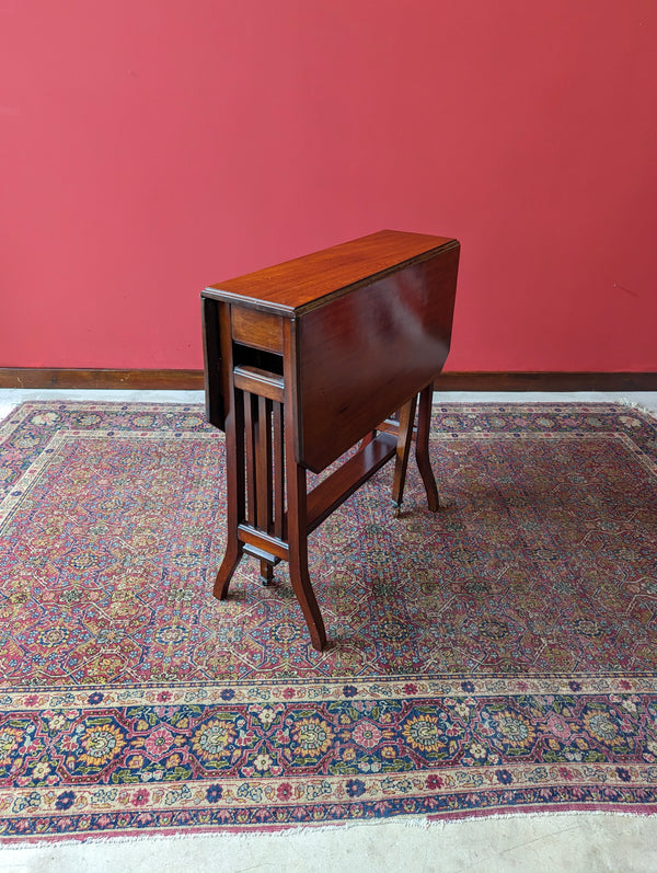 Antique Edwardian Mahogany Sutherland Table