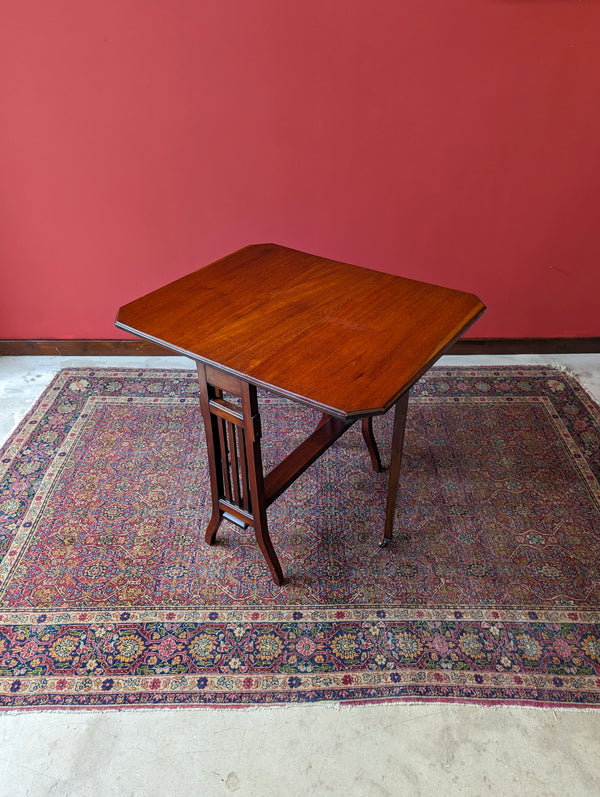 Antique Edwardian Mahogany Sutherland Table