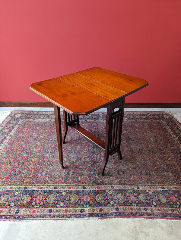 Antique Edwardian Mahogany Sutherland Table