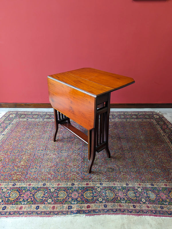 Antique Edwardian Mahogany Sutherland Table