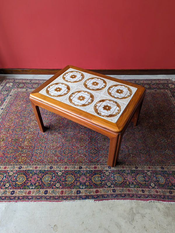 Mid Century G Plan Tile Top Teak Coffee Table