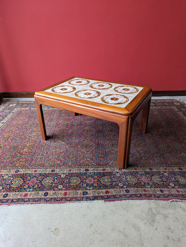 Mid Century G Plan Tile Top Teak Coffee Table