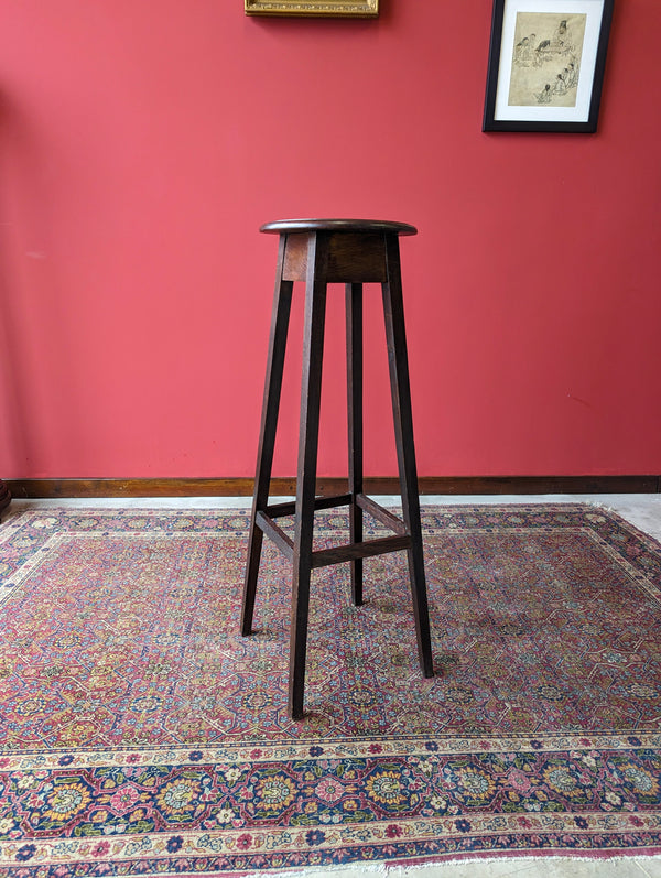 antique indoor plant stand Antique Early 20th Century Oak Plant Stand / Pot Stand – Founders Antiques