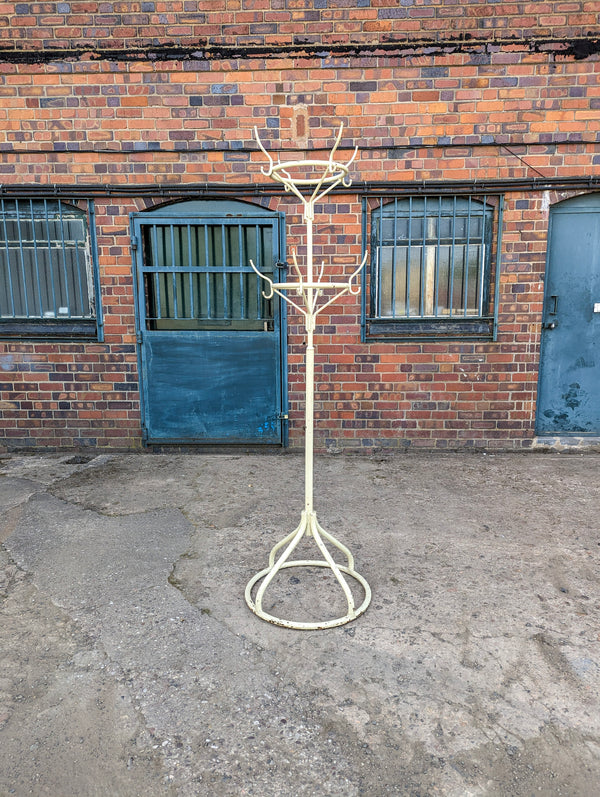 Vintage Industrial Cast Iron Revolving Coat Stand Circa 1940's