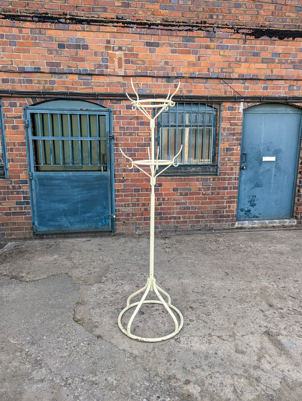 Vintage Industrial Cast Iron Revolving Coat Stand Circa 1940's