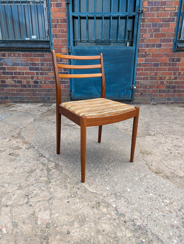 Set of 4 Mid Century Teak G Plan Dining Chairs