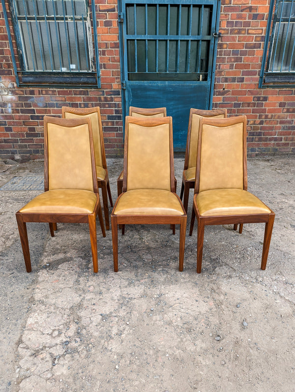 Set of 6 Mid Century G Plan Teak Dining Chairs