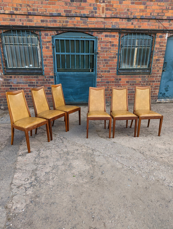 Set of 6 Mid Century G Plan Teak Dining Chairs