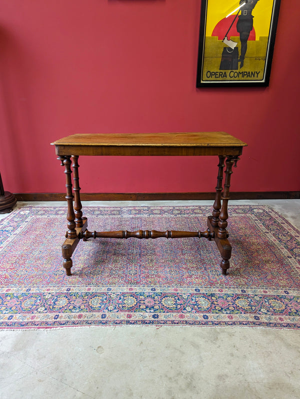 Antique 19th Century Walnut Side Table