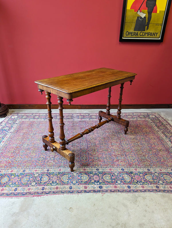 Antique 19th Century Walnut Side Table