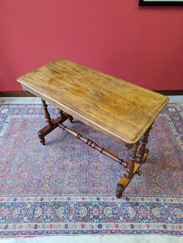 Antique 19th Century Walnut Side Table