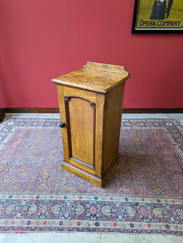 Antique 19th Century Pine Bedside / Pot Cupboard