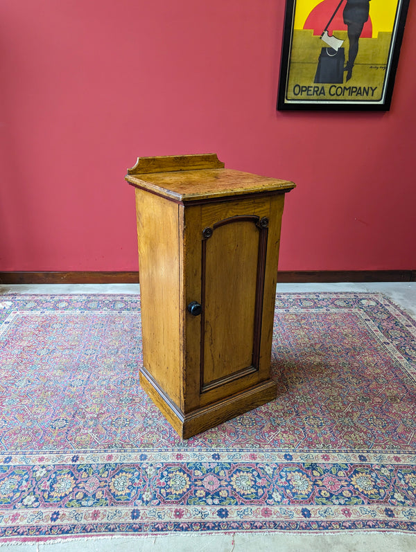 Antique 19th Century Pine Bedside / Pot Cupboard