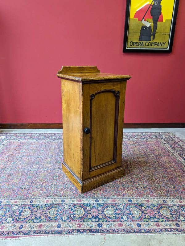 Antique 19th Century Pine Bedside / Pot Cupboard