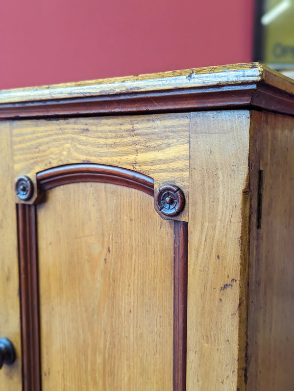 Antique 19th Century Pine Bedside / Pot Cupboard