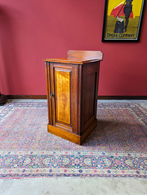 Antique Victorian Mahogany Bedside Pot Cupboard