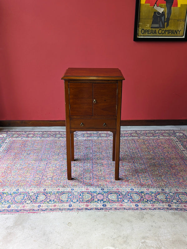 Antique Early 20th Century Mahogany Bedside