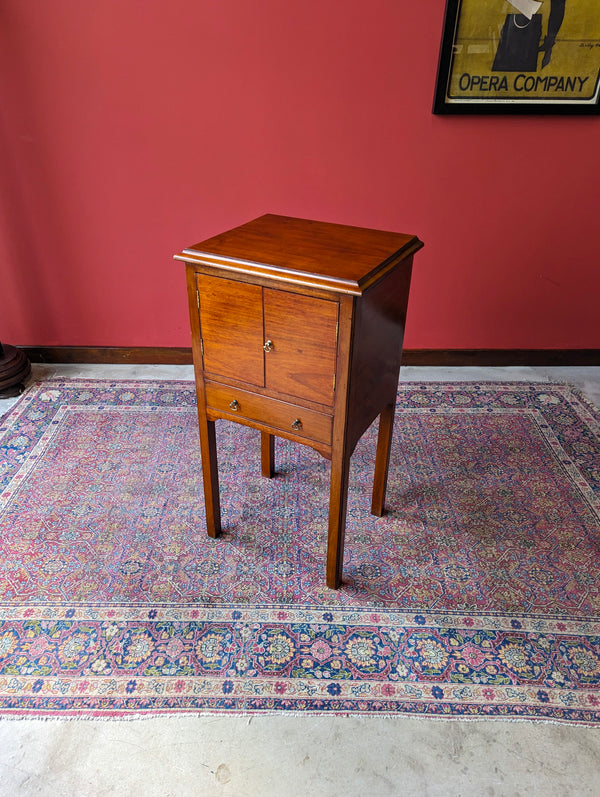 Antique Early 20th Century Mahogany Bedside