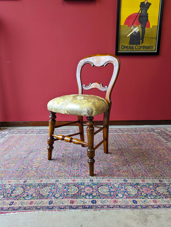 Antique 19th Century Mahogany Parlour Chair