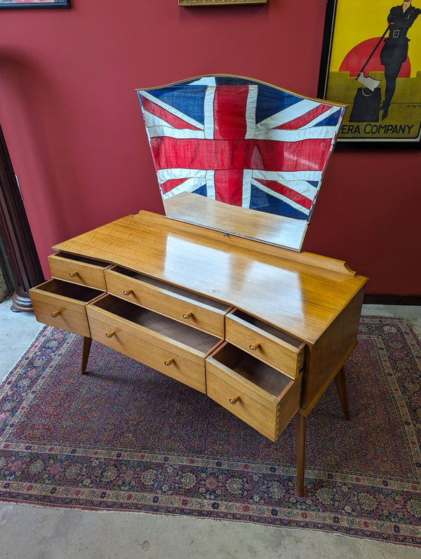 Mid Century Walnut Dressing Table by Alfred Cox